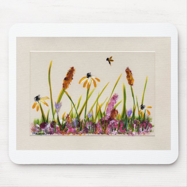 Wildflower 1b.jpg mouse mat (Front)