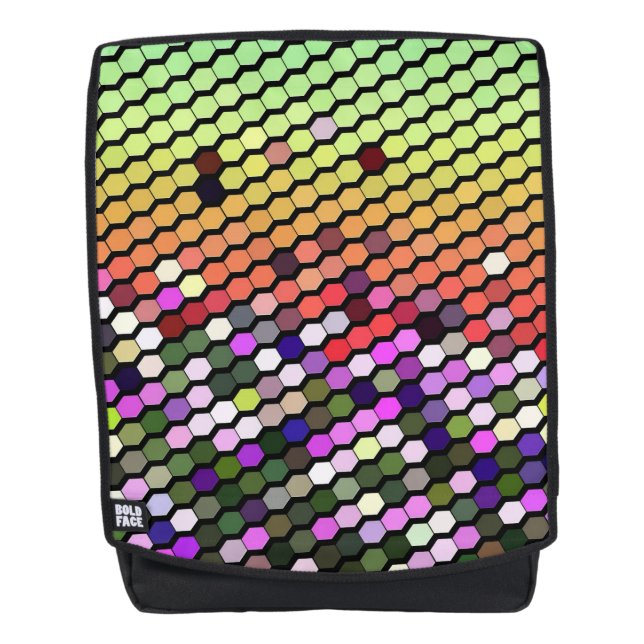 WILDFLOWER ABSTRACT BACKPACK (Front)