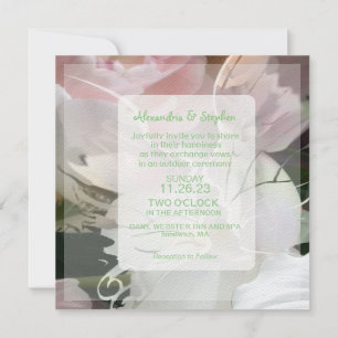 Wildflower Abstract Invitation