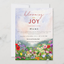 Wildflower Baby in Bloom Gender Neutral 