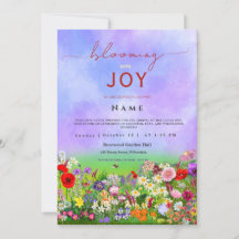 Wildflower Baby in Bloom Gender Neutral 