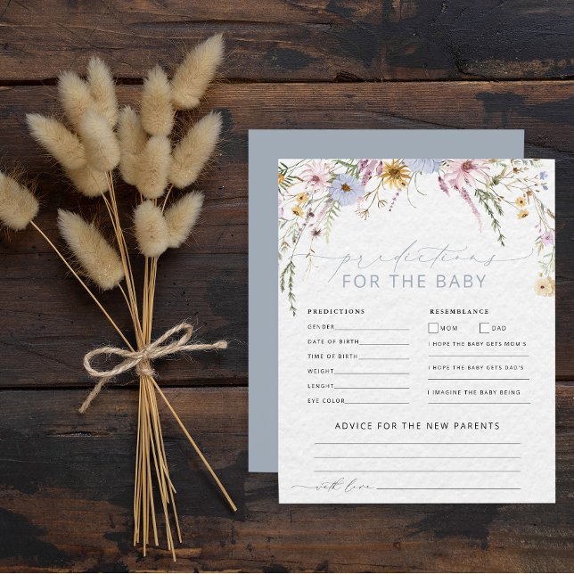 Wildflower Baby Shower Blue Predictions and Advice (Creator Uploaded)