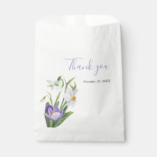 Wildflower Baby Shower Favour Bags