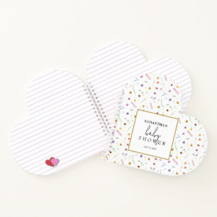 Wildflower Baby Shower Guest Book