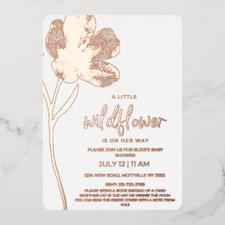 Wildflower Baby Shower Initiation 