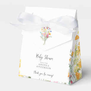 Wildflower Baby Shower Thank You Favour Box