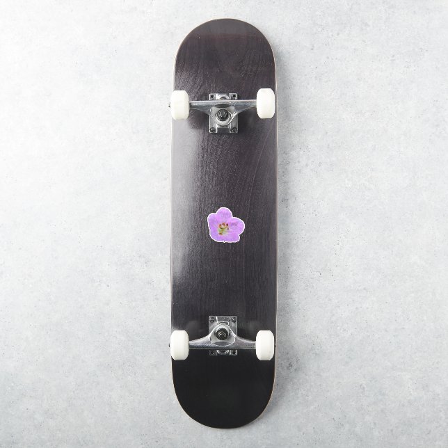 Wildflower Beauty – Nature Photo Sticker (Skateboard)