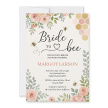 Wildflower Bee Bride To Bee Bridal Shower