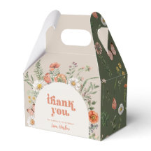 Wildflower Birthday Favour Boxes