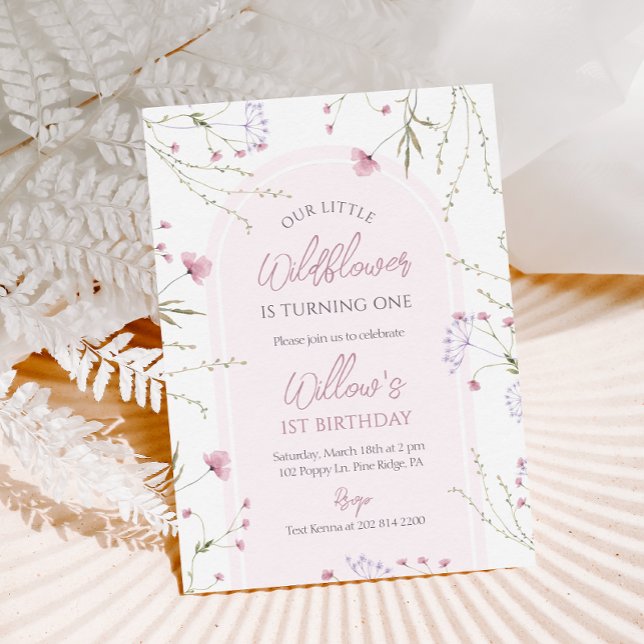 Wildflower Birthday Invitation (Creator Uploaded)