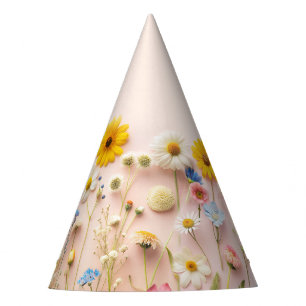 Wildflower Birthday Party Party Hat