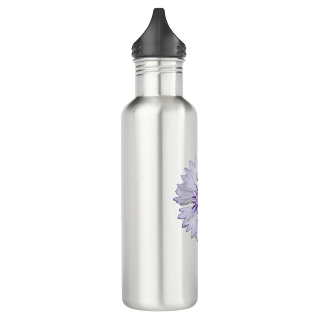 Wildflower Bloom – Nature Photo Water Bottle (Left)