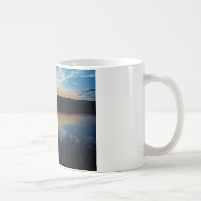 Wildflower, Blue sunset Coffee Mug (Right)