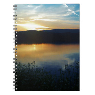 Wildflower, Blue sunset Notebook