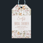 Wildflower Boho Bridal Shower Thank You In Bloom Gift Tags<br><div class="desc">Express heartfelt thanks with our Wildflower Boho Bridal Shower Thank You Gift Tags. Featuring a charming wildflower design, these tags convey gratitude for celebrating the blooming love during the bridal shower. The "In Bloom" theme adds a touch of natural beauty and romance to every tag, creating a cohesive and meaningful...</div>