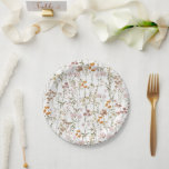 Wildflower Boho Wedding In Bloom Garden Paper Plate<br><div class="desc">Celebrate your boho wedding with our Wildflower Boho Wedding In Bloom Garden Paper Plates. Adorned with a charming wildflower design, these plates bring a touch of natural beauty to your reception. The "In Bloom" theme infuses a sense of romance and free-spirited elegance into every detail. Delicate wildflowers grace the plates,...</div>