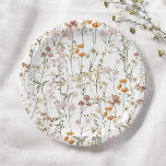 Wildflower Boho Wedding In Bloom Garden Paper Plate<br><div class="desc">Celebrate your boho wedding with our Wildflower Boho Wedding In Bloom Garden Paper Plates. Adorned with a charming wildflower design, these plates bring a touch of natural beauty to your reception. The "In Bloom" theme infuses a sense of romance and free-spirited elegance into every detail. Delicate wildflowers grace the plates,...</div>