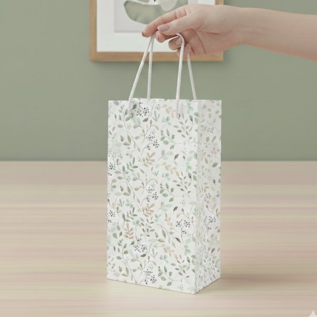 Wildflower Boho  Wine Gift Bag (Creator Uploaded)
