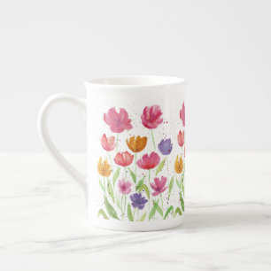 Wildflower Bone China Mug