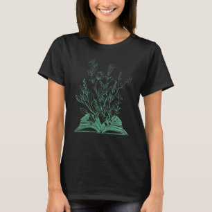Wildflower Book T-Shirt