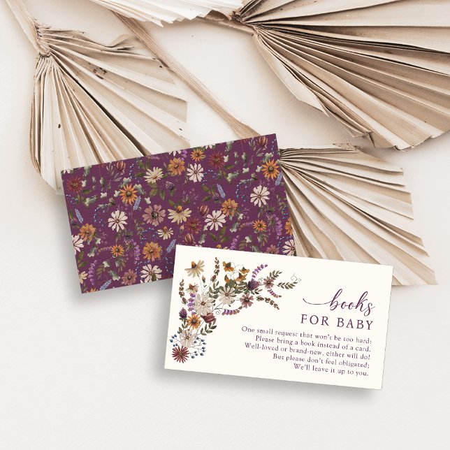 Wildflower Books For Baby Card (Wildflower Books For Baby Card
)