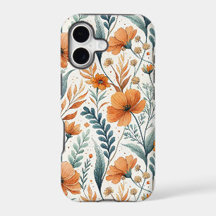 Wildflower Botanical Boho Floral Watercolor
