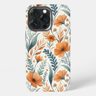 Wildflower Botanical Boho Floral Watercolor iPhone 13 Pro Case