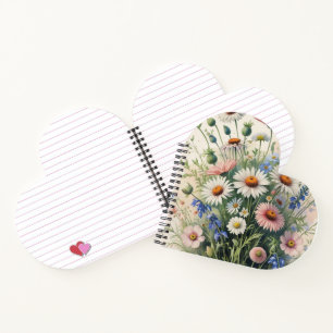 Wildflower Botanical Spiral Notebook