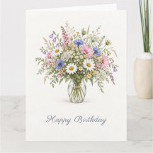 Wildflower Bouquet Birthday