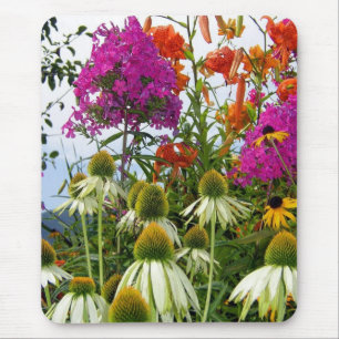 Wildflower Bouquet Mouse Mat