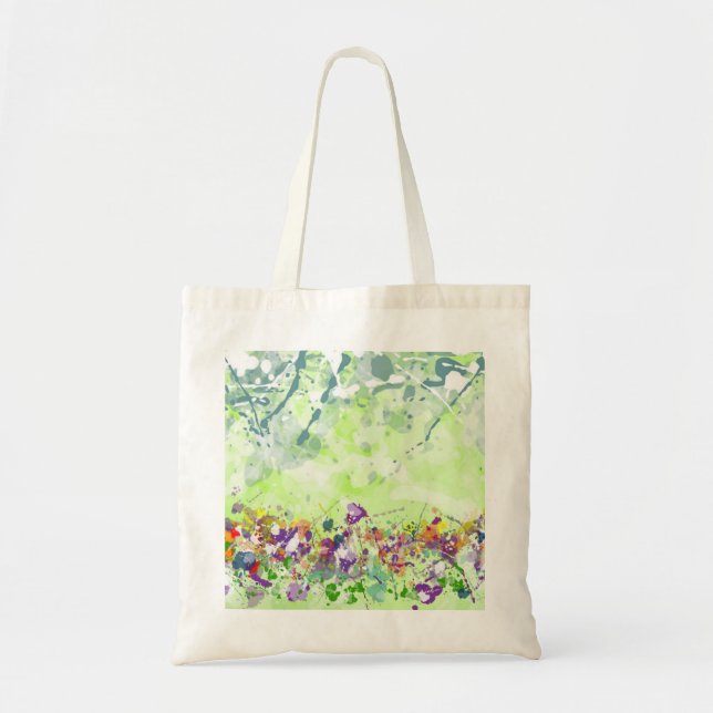 Wildflower Budget Tote Bag (Front)