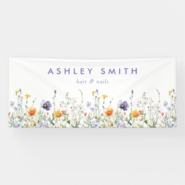 Wildflower Business Banner (Horizontal)