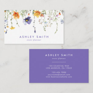 Wildflower Business Card