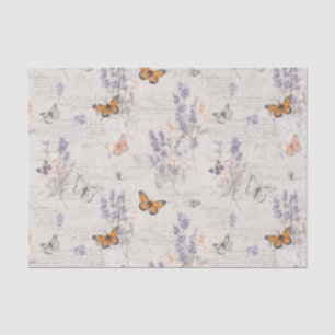 Wildflower Butterflies Tissue Paper