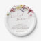 Wildflower Calligraphy Mauve Bridal Shower 