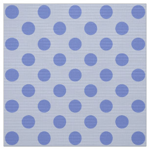 WILDFLOWER - Classic Polka Dots on Cute Baby Blue Fabric