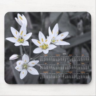 Wildflower Cluster Photography 2012 Calendar Mouse Mat