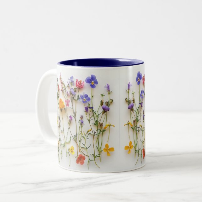 Wildflower Coffee Mug (Front Left)