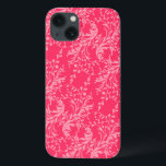 Wildflower damask patterned red pink ipad case<br><div class="desc">Modern wildflower damask patterned ipad cover in deep red pink hues. Ideal gift for girls and women. Unique wildflower styled damask design by Sarah Trett.</div>