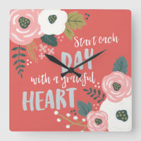 Wildflower Daydreams - Grateful Heart Typography