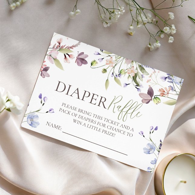 Wildflower Diaper Raffle Insert (Creator Uploaded)