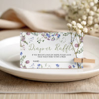 Wildflower Diaper Raffle Tickets