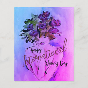 Wildflower Dreams Flat  Note Card