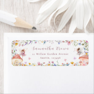 Wildflower Fairy Garden 1st Birthday Address