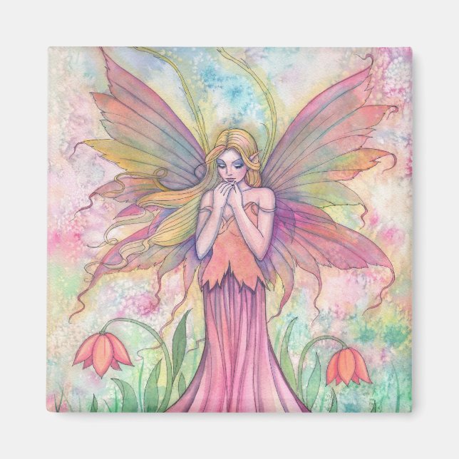 Wildflower Fairy Magnet (Front)