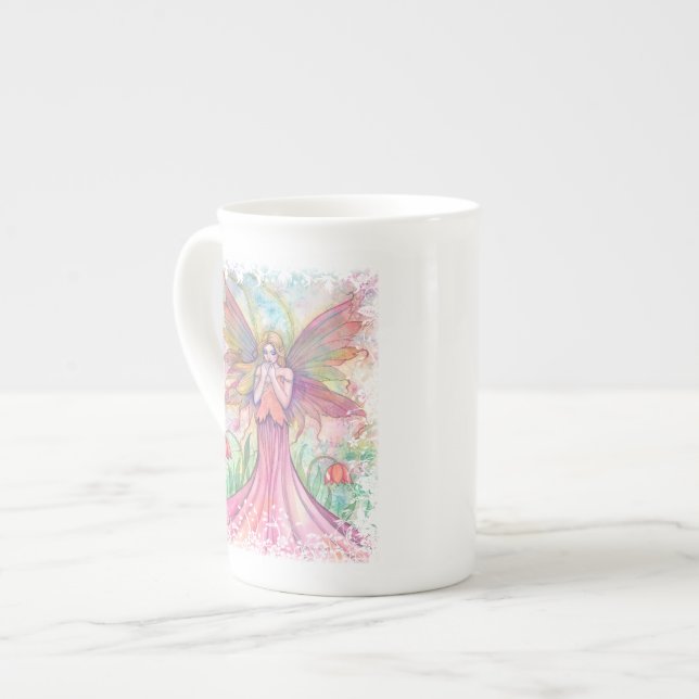 Wildflower Fairy Tall Mug (Front Left)