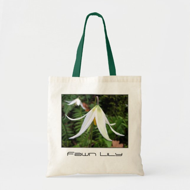 Wildflower - Fawn Lily Tote Bag (Front)