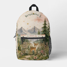 Wildflower Fawn Mountain Adventure Kids Name