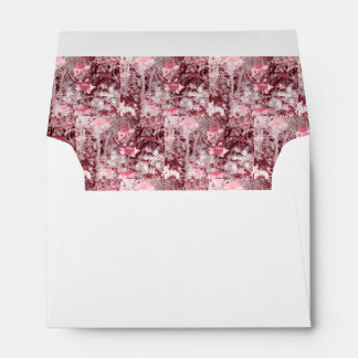 Wildflower Field Impressionism-Mauve Envelope
