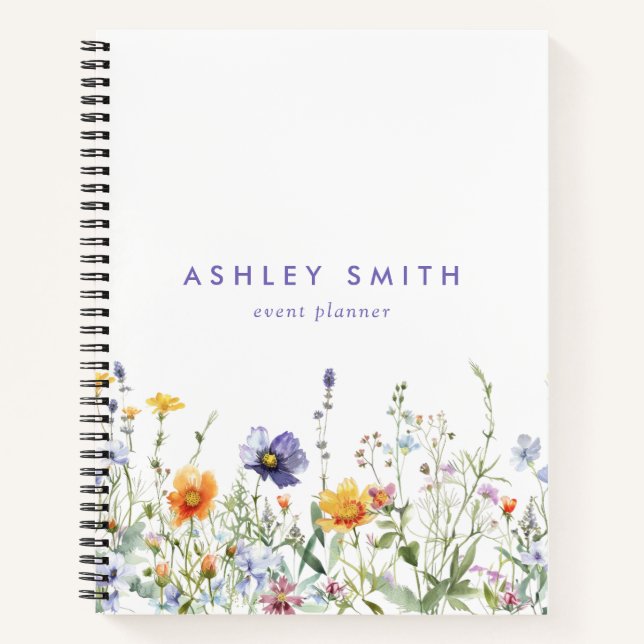 Wildflower Field Notebook (Front)